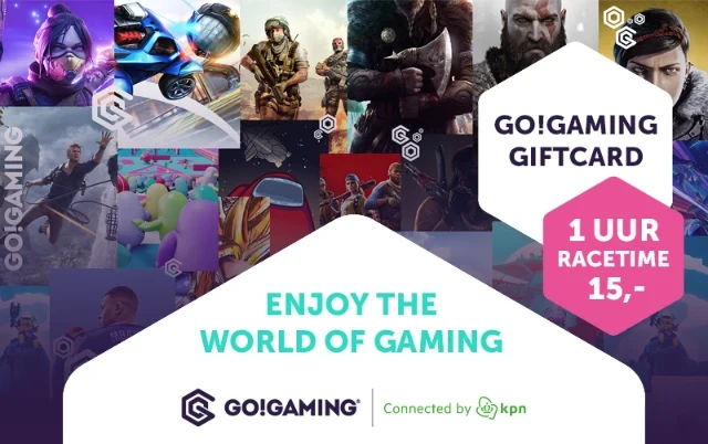 Go!Gaming 1 Uur Racetime